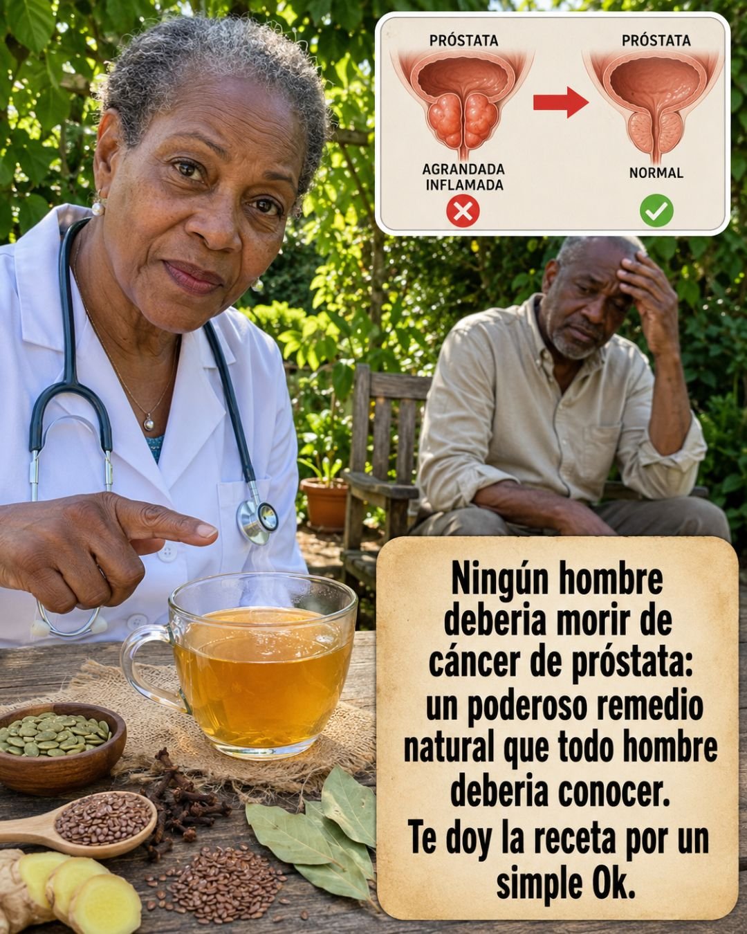 Remedios naturales para la salud de la próstata