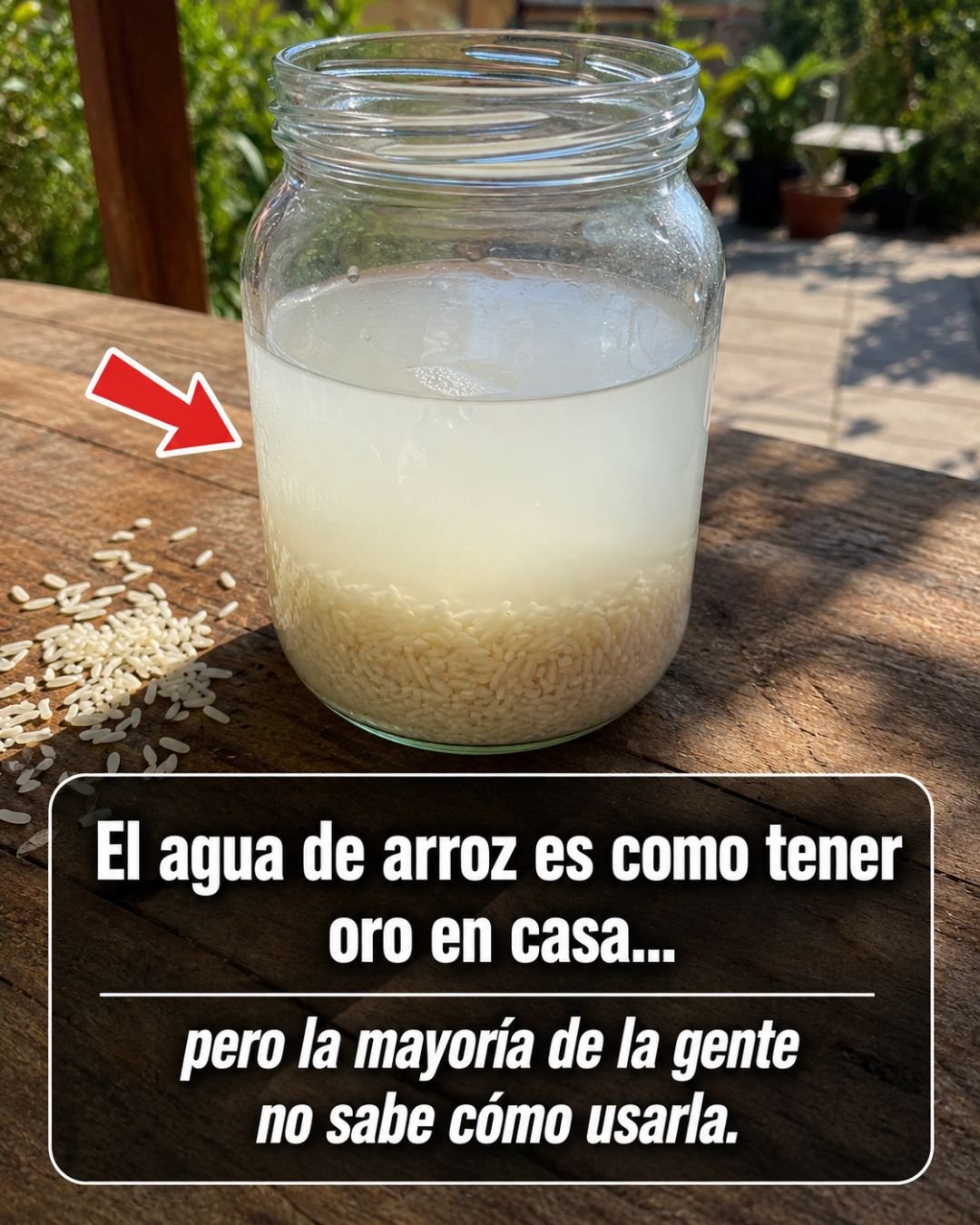 Agua de arroz