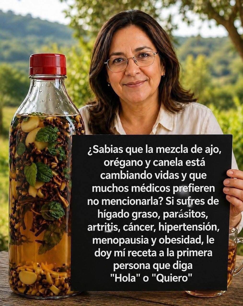 Mezcla de Ajo Orégano y Canela