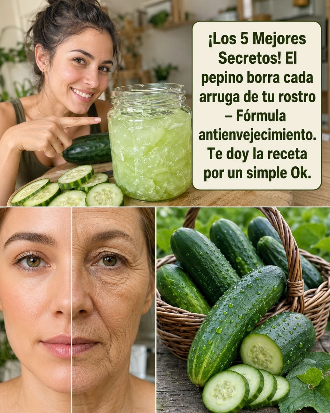 Mascarilla de pepino