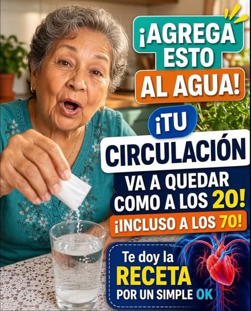 Agua y Magnesio para Mejorar la Circulación