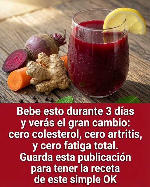 Bebida de zanahoria y remolacha