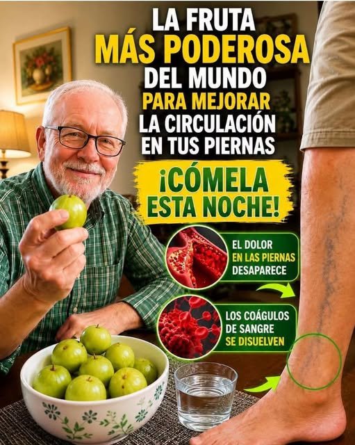Fruta poderosa para la circulación
