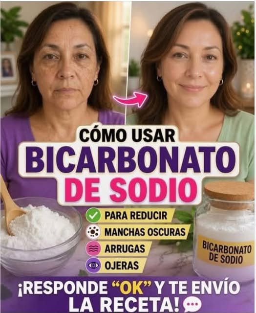 Remedio natural con bicarbonato de sodio