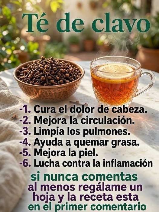 Té de Clavo