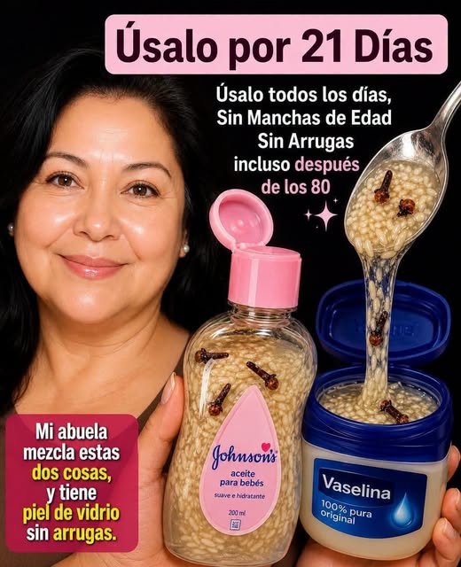 Mezcla casera de aceite de bebé para el cuidado de la piel
