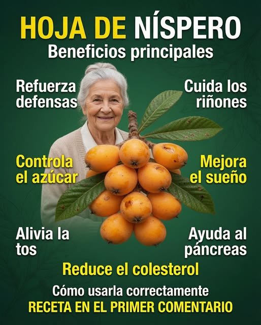 Beneficios de la hoja de níspero