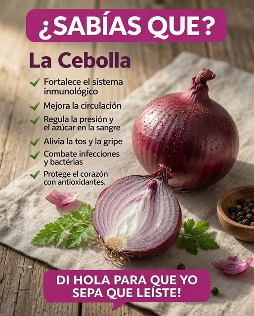 Beneficios de la cebolla morada