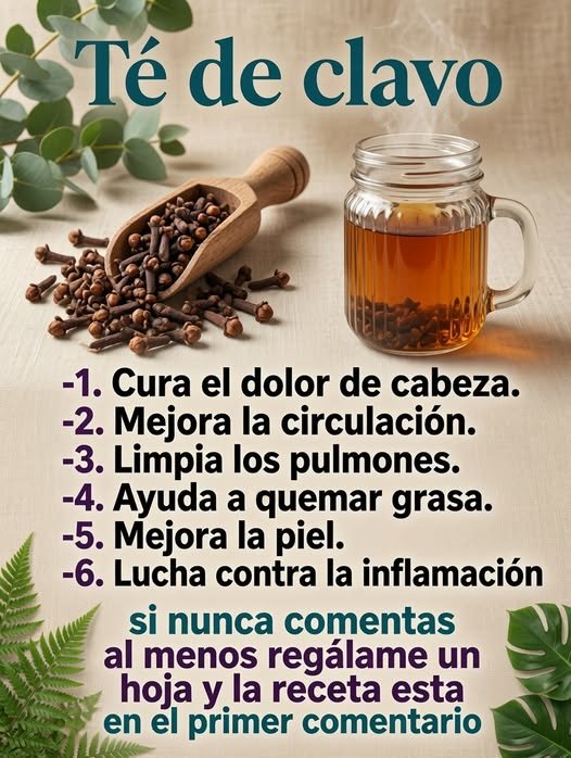 Té de clavo de olor