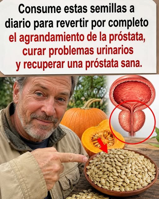 semillas para la salud de la prostata