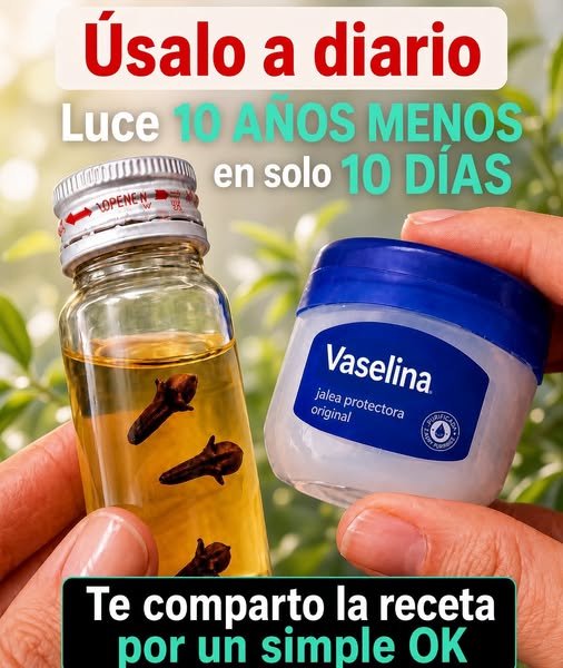 Vaselina y clavos de olor