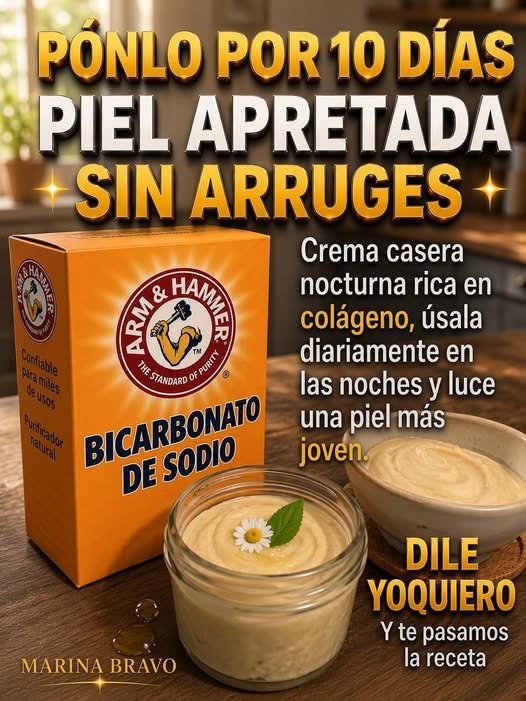 Mascarilla Casera de Colágeno Natural