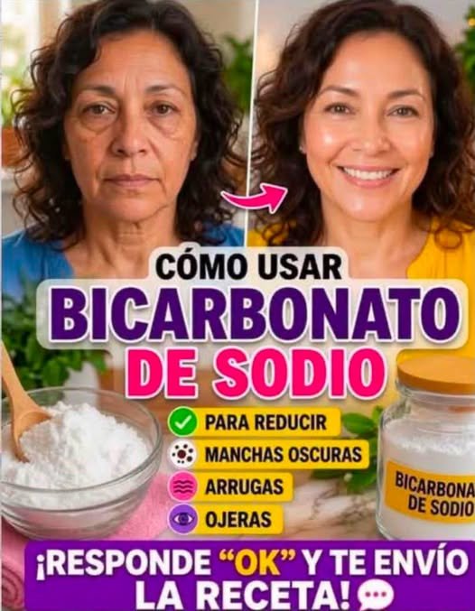 Uso del bicarbonato de sodio en la piel