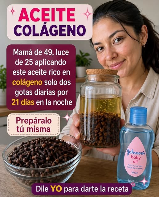 Aceite casero rico en colágeno