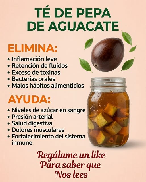 Té de Semilla de Aguacate