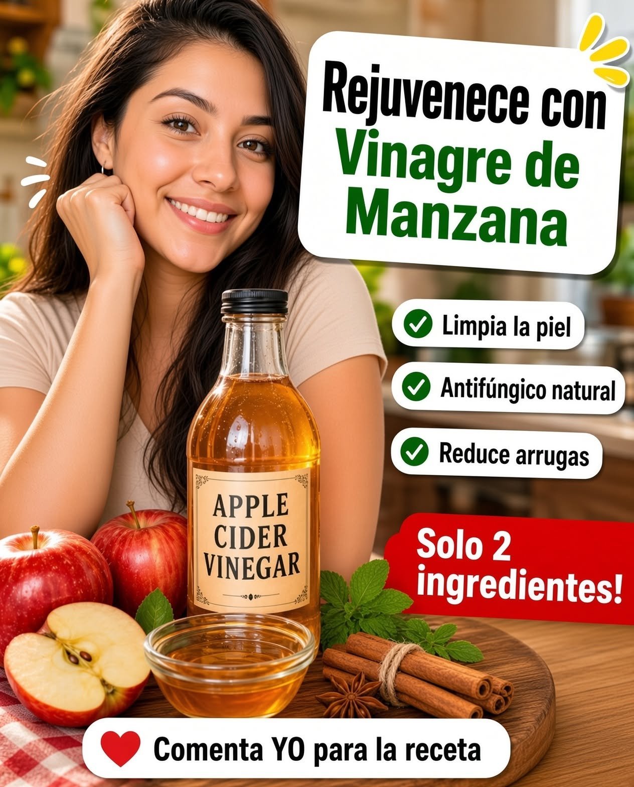 Vinagre de Manzana y Beneficios para la Piel