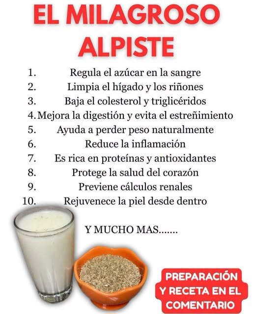 Leche de alpiste y semillas de alpiste