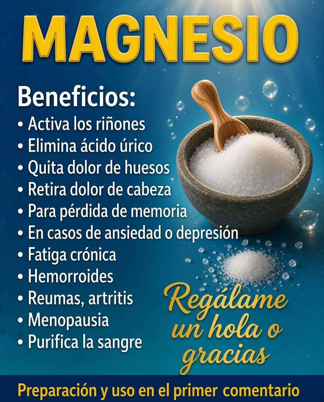 Beneficios del Magnesio
