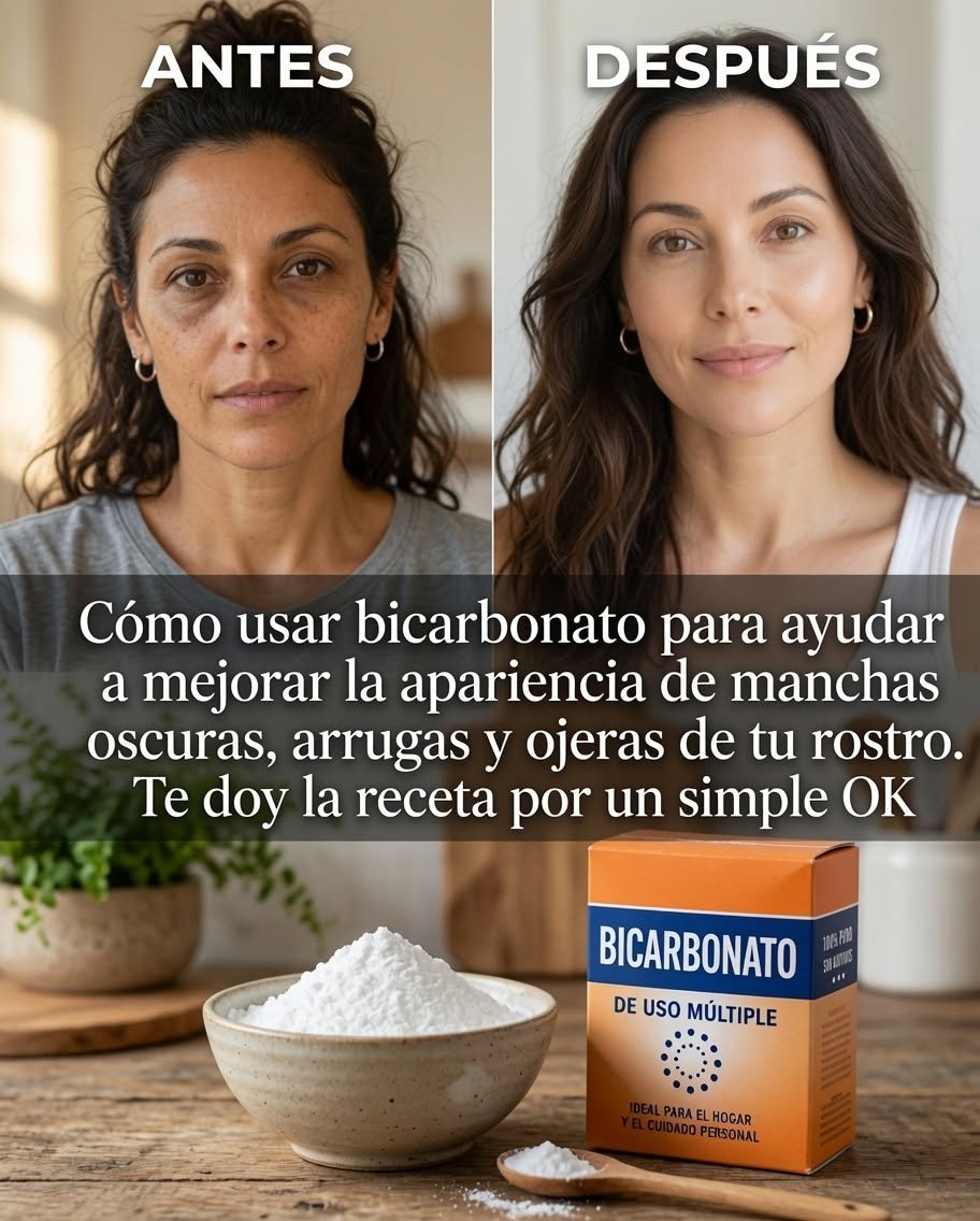 Uso de bicarbonato de sodio en tratamientos faciales