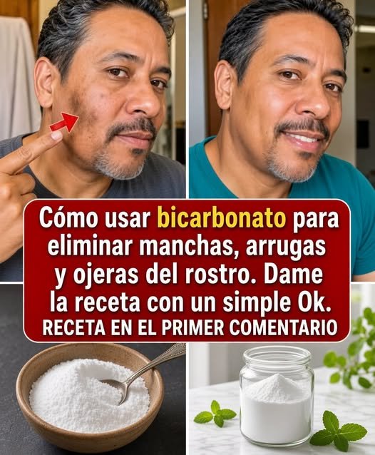 Uso de bicarbonato para mejorar la apariencia de la piel