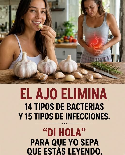 Mujeres con ajo