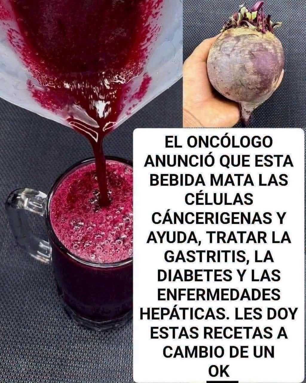 Jugo de remolacha