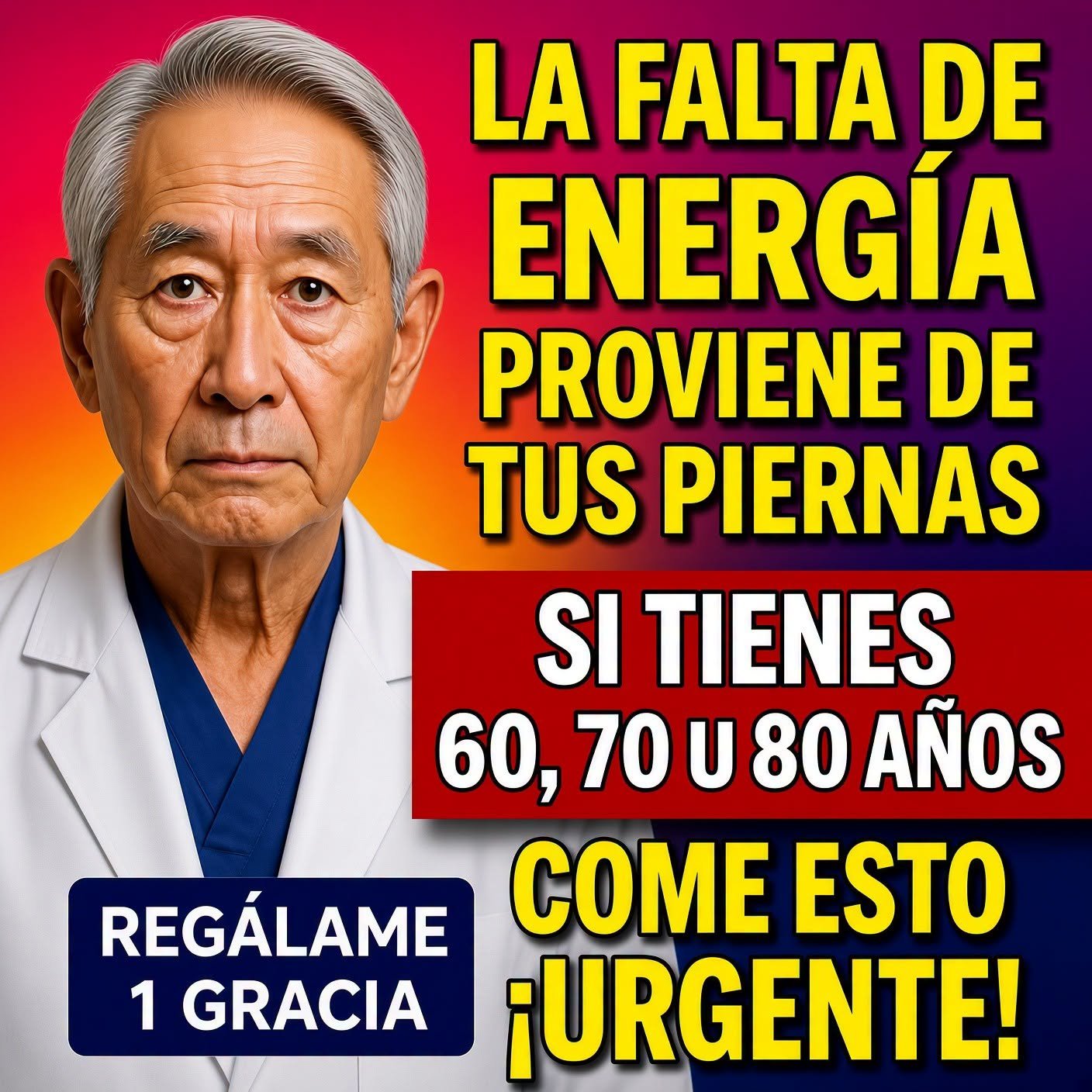 Falta de energía en personas mayores