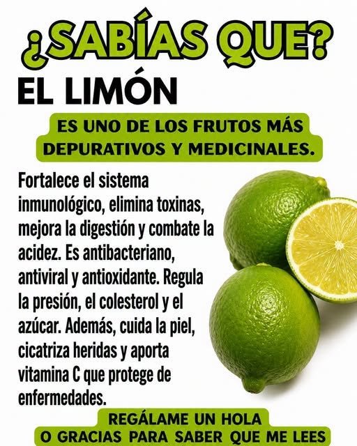 Beneficios del limón