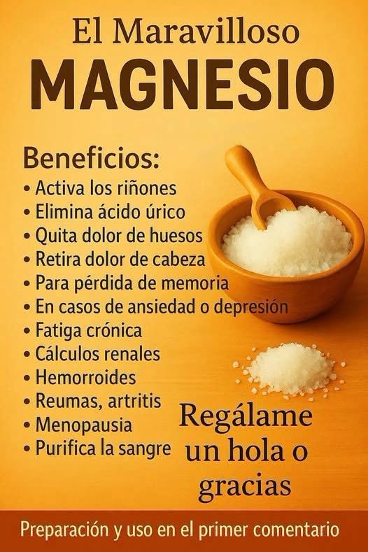 El maravilloso magnesio