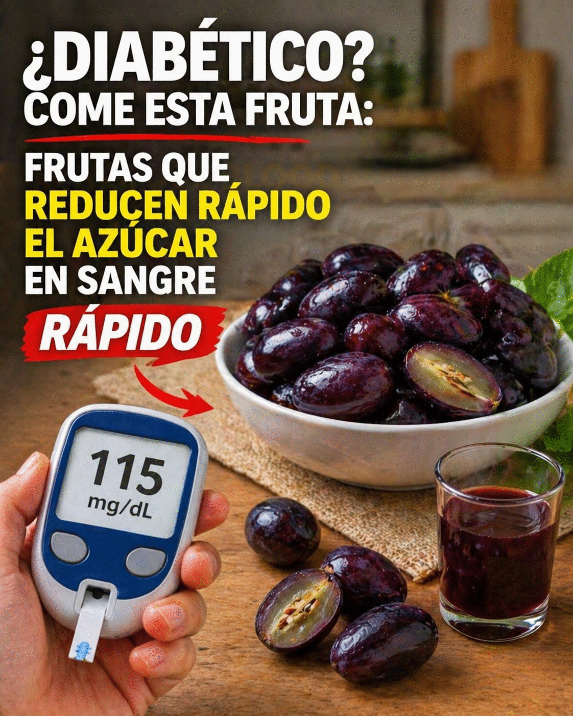 Frutas oscuras que ayudan a reducir el azúcar en sangre
