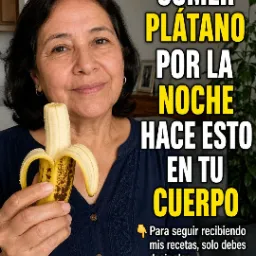 Plátano y sus beneficios antes de dormir