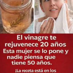 Vinagre de manzana y canela