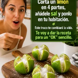 Preparación de Limón y Sal