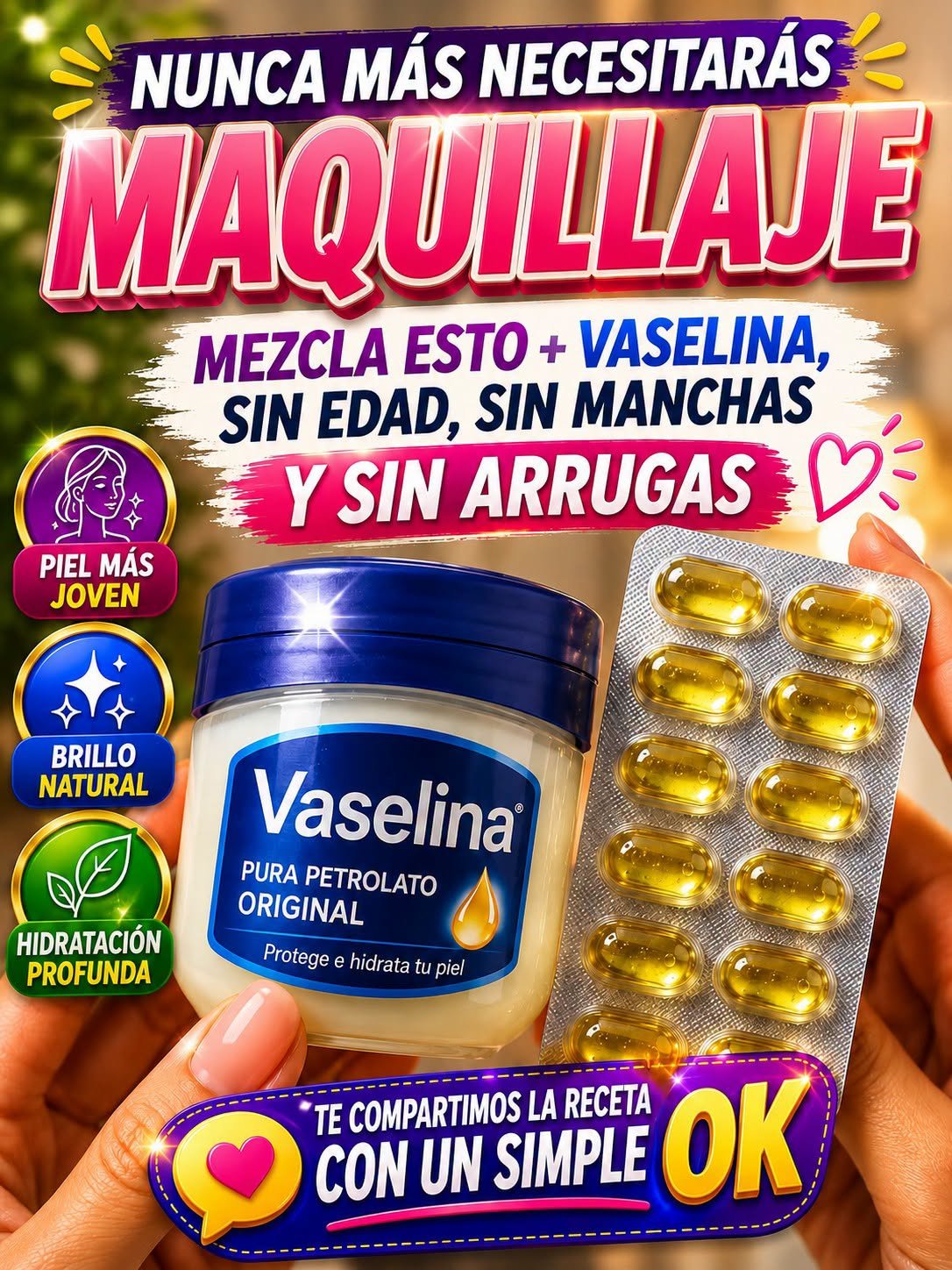 Receta de belleza natural con colágeno