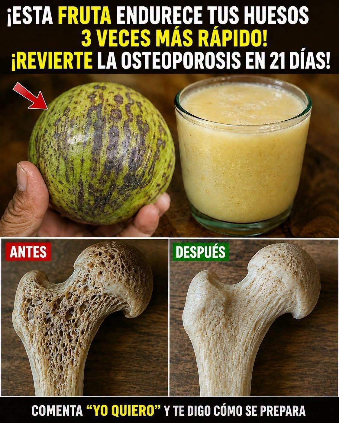 Batido de Acerola para la salud ósea