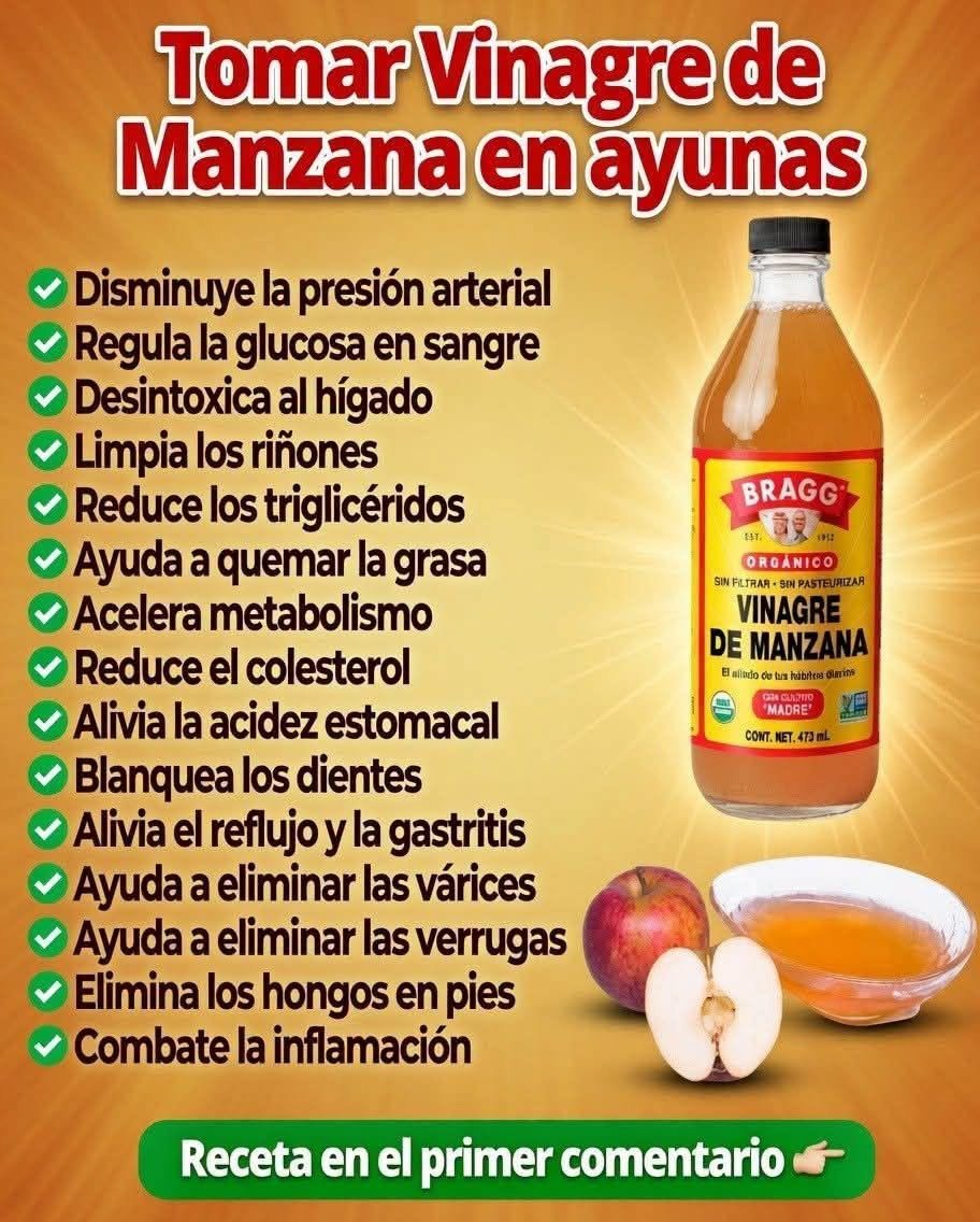 Beneficios del vinagre de manzana