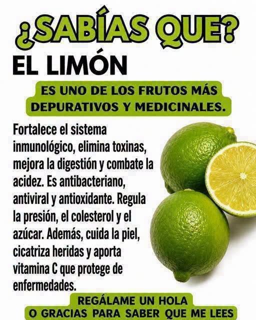 Beneficios del Limón
