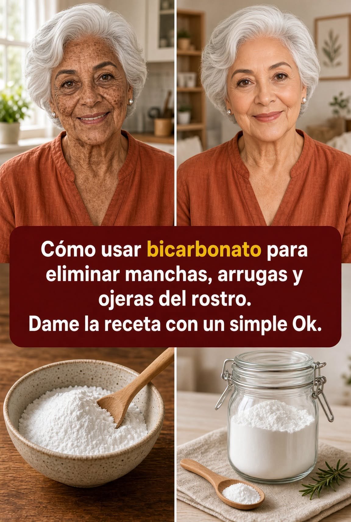 Uso de bicarbonato para mejorar la piel