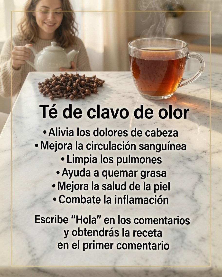 Té de clavo de olor