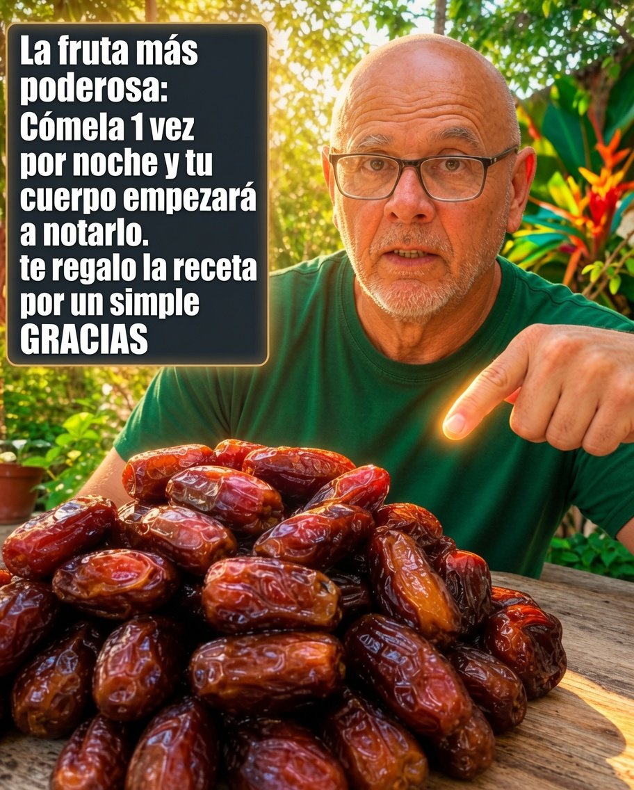Dátiles en la mesa