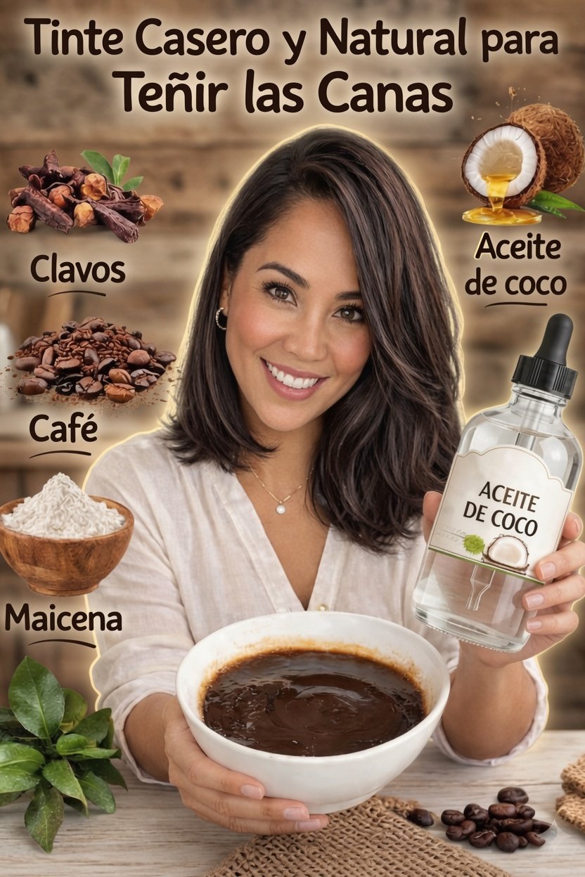Tinte casero para canas