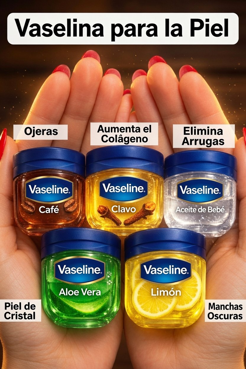 Tipos de Vaselina para la piel