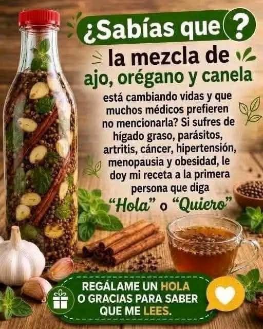 Ajo Orégano Canela
