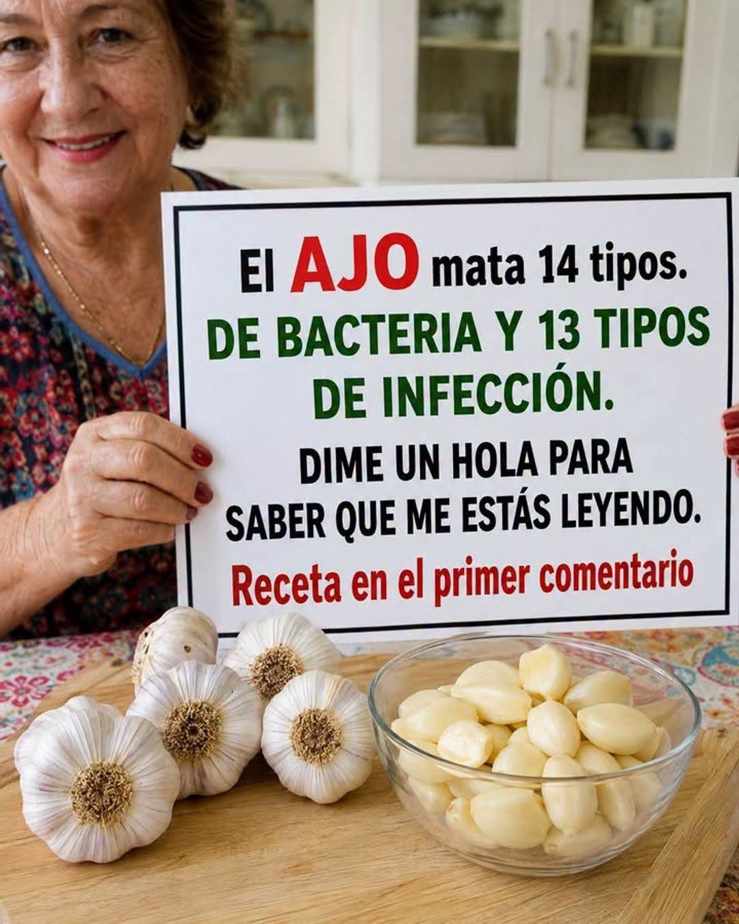 Ajo como antibiótico natural