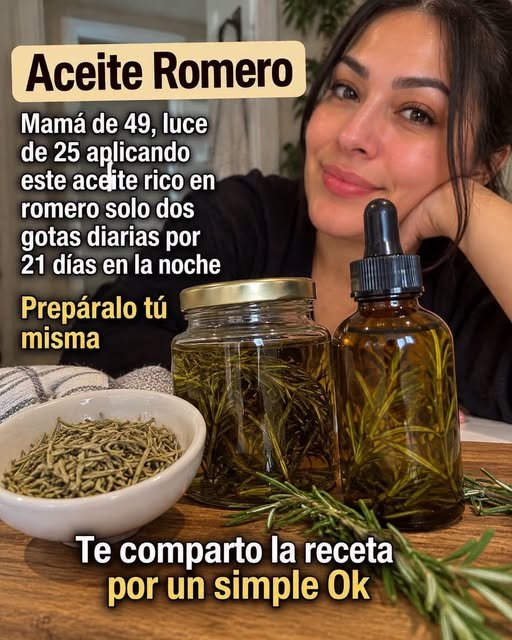Preparación de aceite de romero