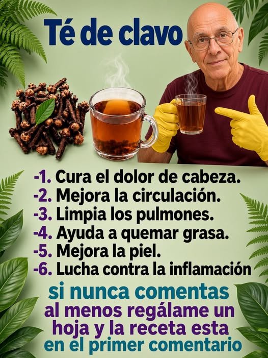 Infusión de clavo de olor y canela