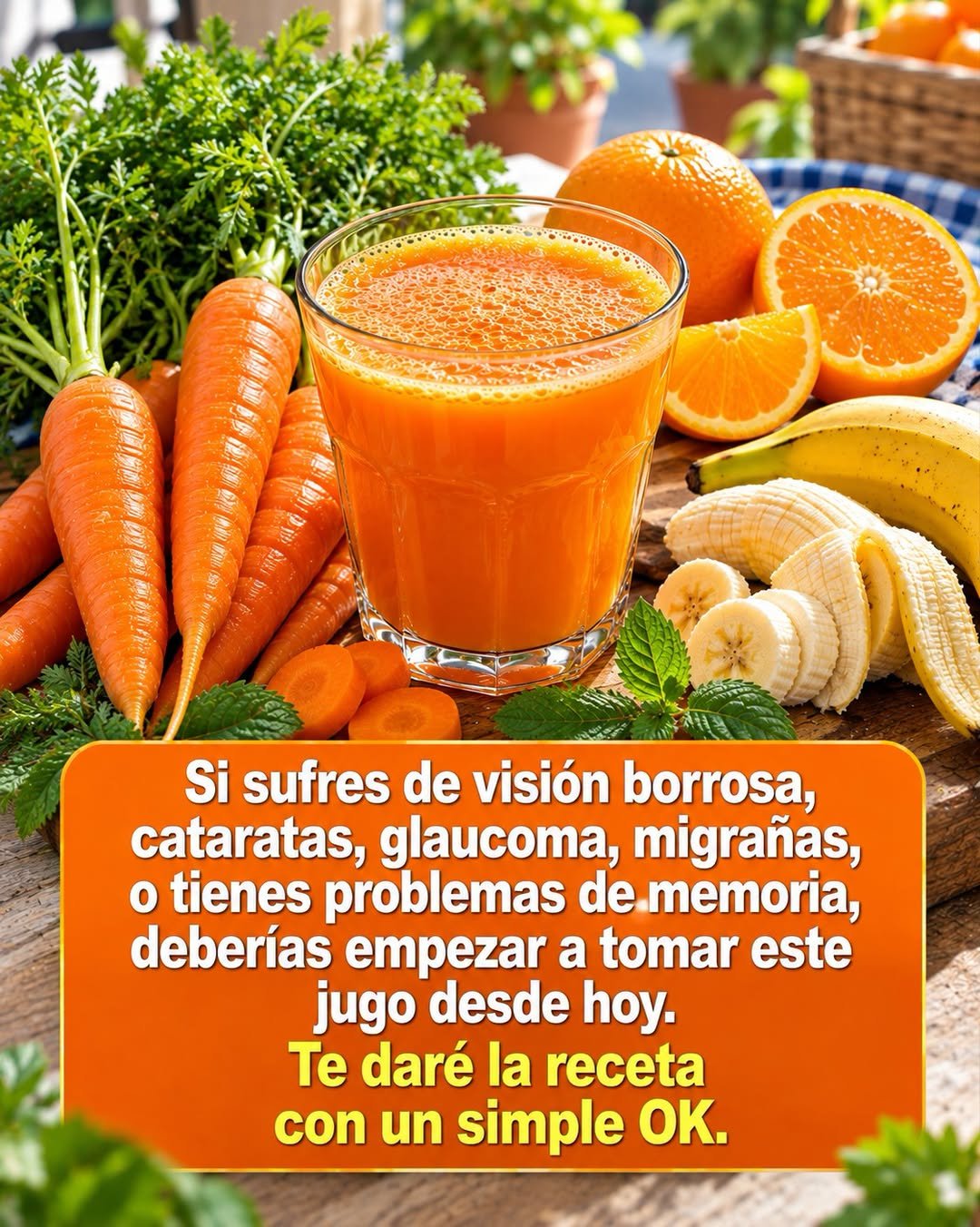 Natural juice for eye health