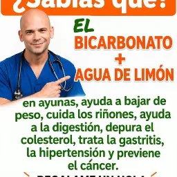 Agua tibia con limón y vinagre de sidra de manzana