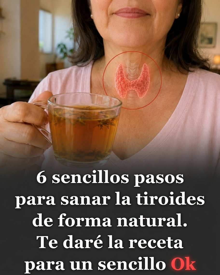 6 sencillos pasos para sanar la tiroides de forma natural