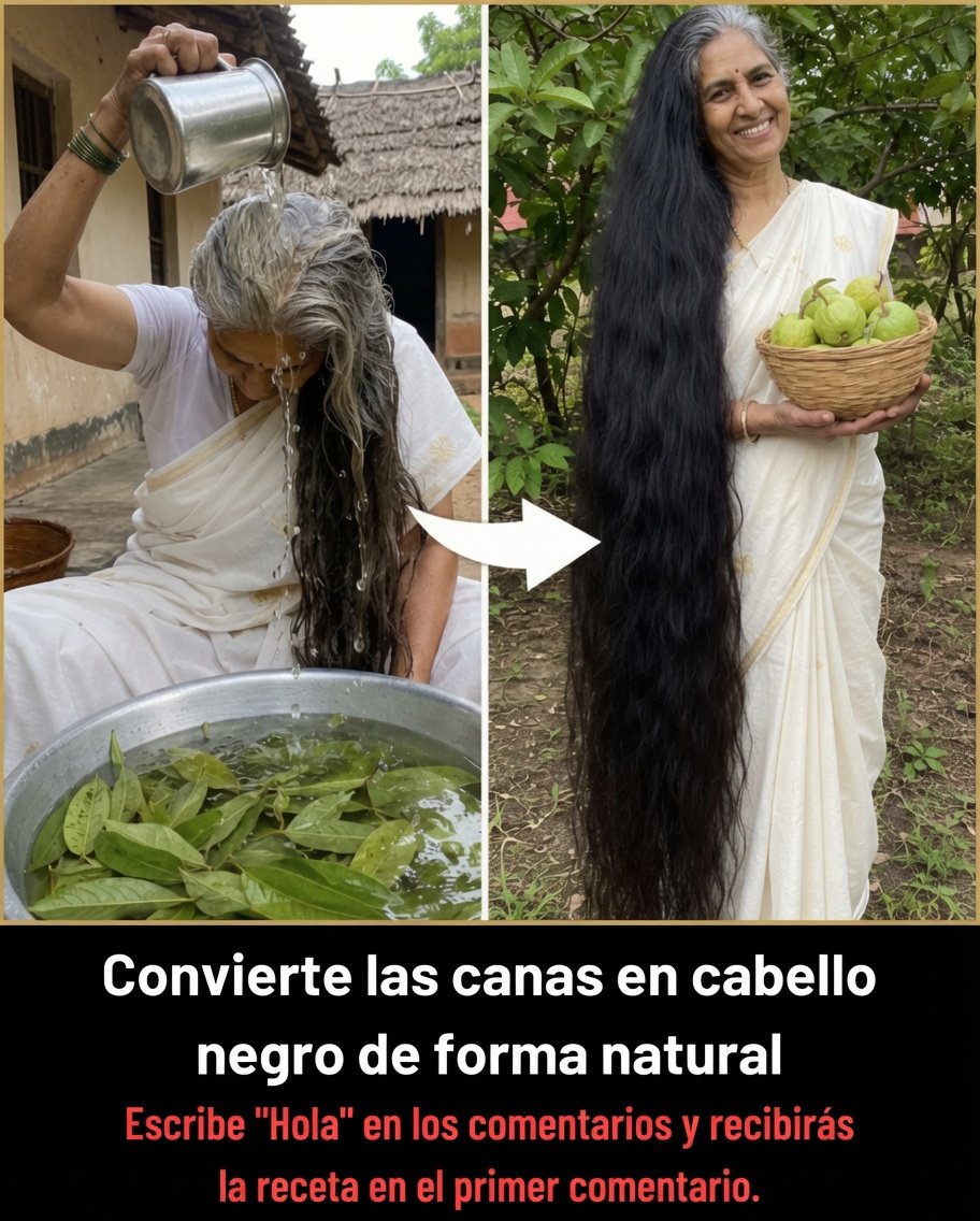 Tratamiento natural para el cabello gris